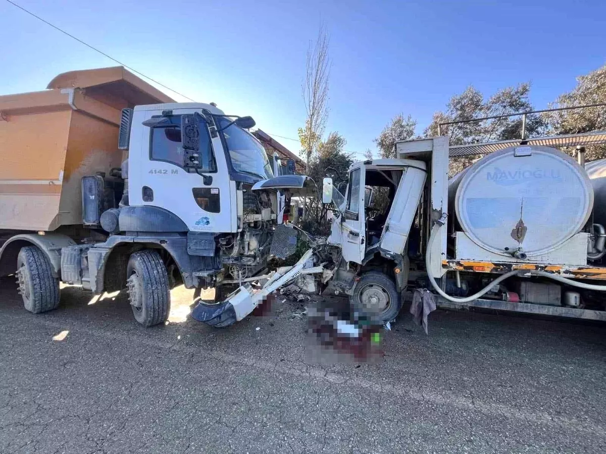 Ödemiş’te Kamyon ve Kamyonet Çarpıştı: 1 Yaralı