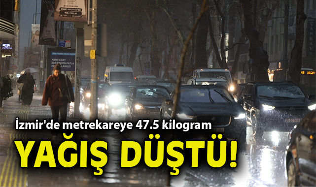 İzmir’de Kuvvetli Yağış ve Fırtına Hayatı Felç Etti!