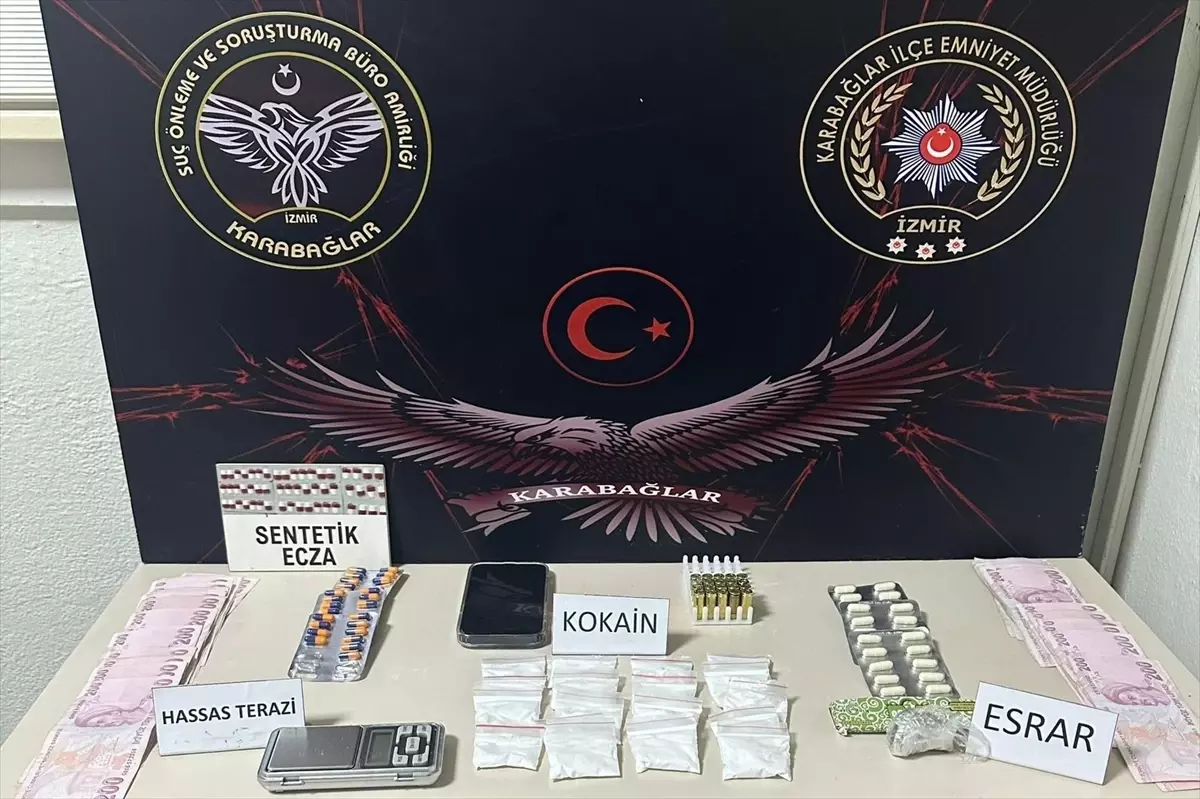 Karabağlar’da Uyuşturucu Operasyonu: 2 Gözaltı!