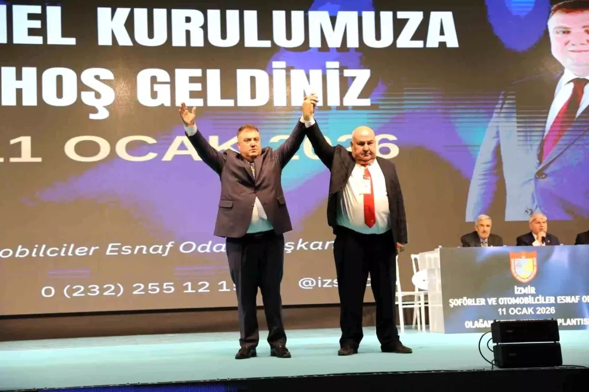 Erkan Özkan, İzmir Şoförler Odası’nda yeniden başkan!