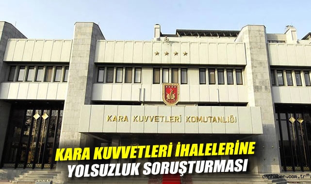 Askeri İhalelerde Yolsuzluk: 20 Gözaltı!