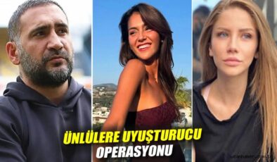 Ünlü İsimlere Uyuşturucu Operasyonu: 23 Gözaltı!