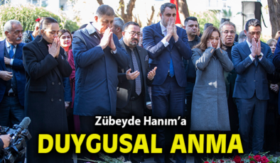 Zübeyde Hanım, 103. yılında anıldı!