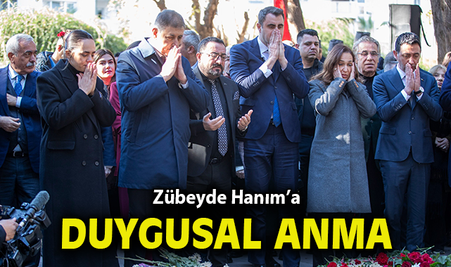 Zübeyde Hanım, 103. yılında anıldı!