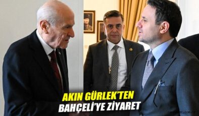 Bahçeli’yi Ziyaret Eden Gürlek’ten Teşekkür Mesajı!