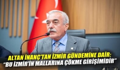 İzmir’in Mallarına Çökme İddiası Tartışma Yarattı!