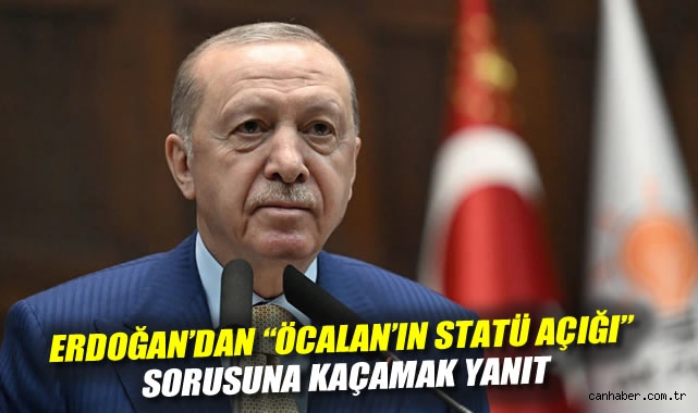 Erdoğan’dan İmralı Statüsüyle İlgili Açıklama