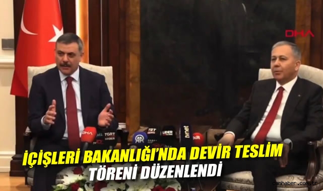 Yeni İçişleri Bakanı Çiftçi Göreve Başladı!