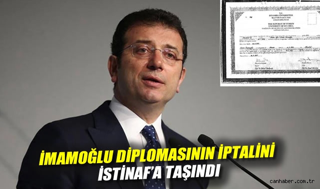 İmamoğlu’nun Diplomayı İptal Davası İstinafa Taşındı