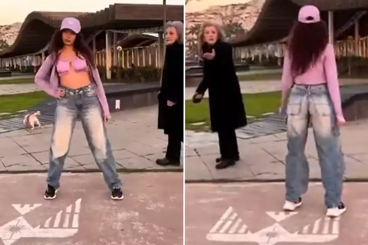 İzmir’de Dans Eden Kıza Aniden Gelen Tepki!