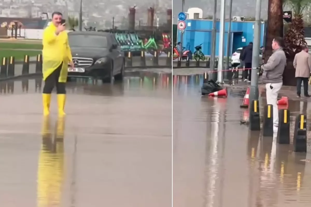 İzmir’de Sağanak Yağış ve Siyasi Tartışmalar!
