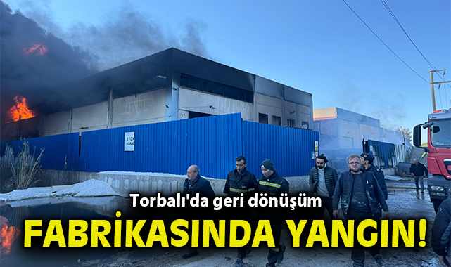 Subaşı’nda Geri Dönüşüm Tesisinde Yangın Çıktı!