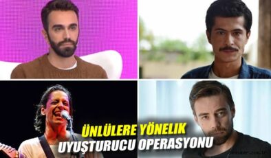 Ünlülere Uyuşturucu Operasyonu: 17 Gözaltı!