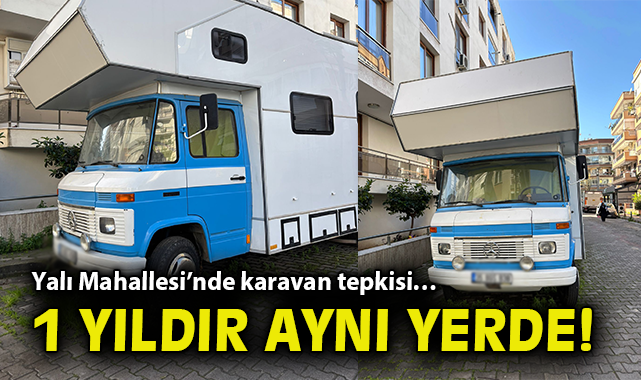 Park Halindeki Karavan Mahallede Tepki Topladı!