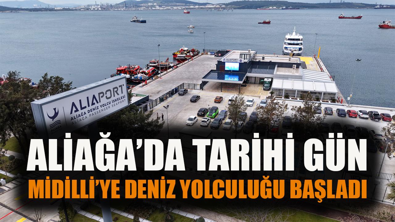 Aliaport Aliağa’da Bayram Seferleri Başladı!