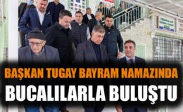 Bucalılarla Bayram Neşesi: Başkan Tugay Yüzleri Güldürdü