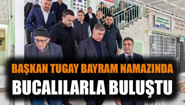 Bucalılarla Bayram Neşesi: Başkan Tugay Yüzleri Güldürdü