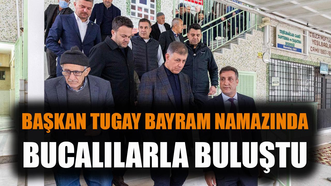 Bucalılarla Bayram Neşesi: Başkan Tugay Yüzleri Güldürdü