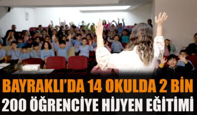 Bayraklı’da Çocuklara Hijyen Eğitimi Verildi!