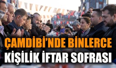 Başkan Tugay’dan İftar Sofrasında Dayanışma Mesajı