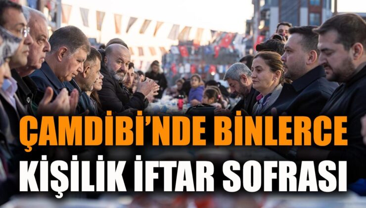 Başkan Tugay’dan İftar Sofrasında Dayanışma Mesajı