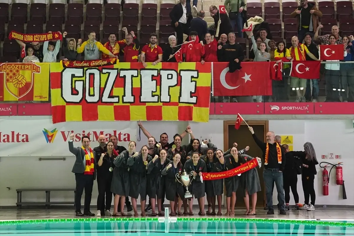 Göztepe Kadın Sutopu Takımı Şampiyon!