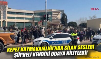 Kepez’de Hükümet Konağı’nda Silahlı Saldırı!