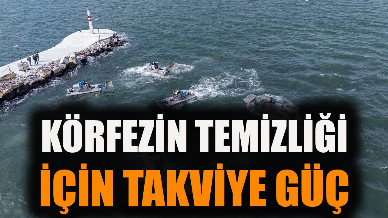 İzmir Körfezi’nde Temizlik İçin Yeni Araçlar!