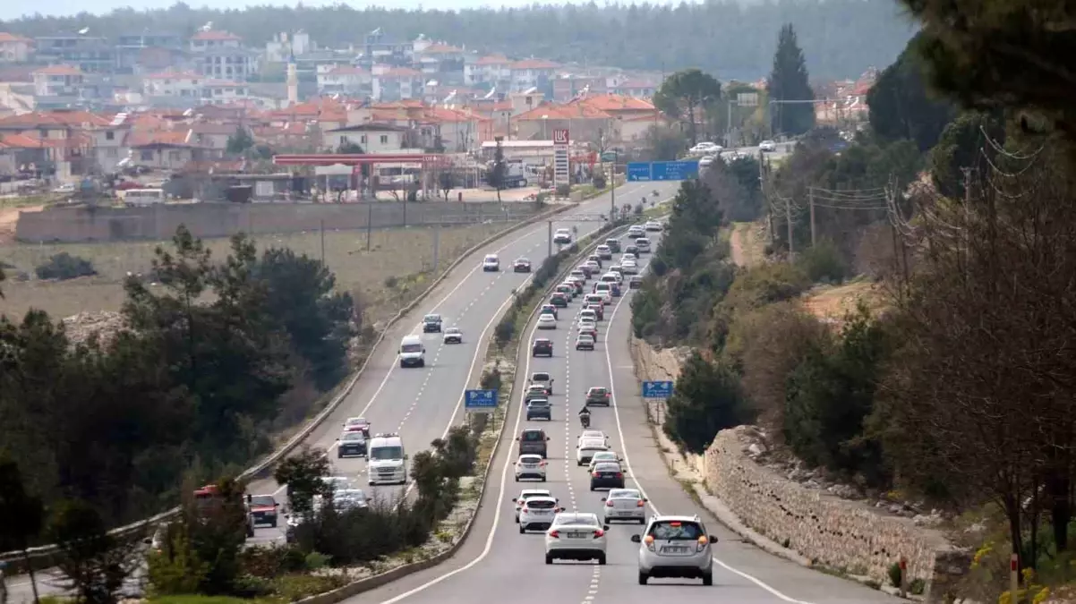 Ramazan Bayramı Dönüşünde Fethiye’de Trafik Yoğunluğu