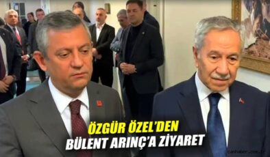 Özgür Özel ve Bülent Arınç’tan Manisa’da Buluşma