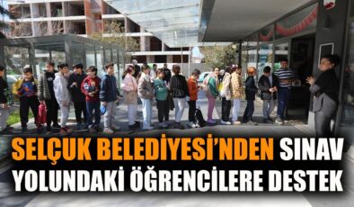 Selçuk’ta Öğrencilere Sınav Desteği Devam Ediyor