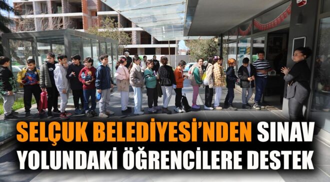 Selçuk’ta Öğrencilere Sınav Desteği Devam Ediyor