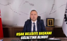 Uşak’ta Belediye Başkanına Rüşvet Operasyonu!