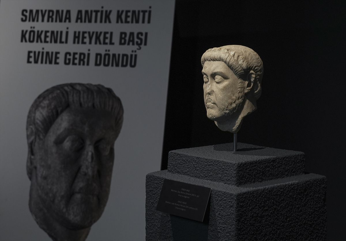 ABD’den İade Edilen Heykel İzmir’de Sergileniyor