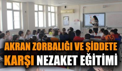 İzmir’de Akran Zorbalığına Karşı Eğitim Projesi