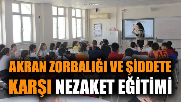 İzmir’de Akran Zorbalığına Karşı Eğitim Projesi