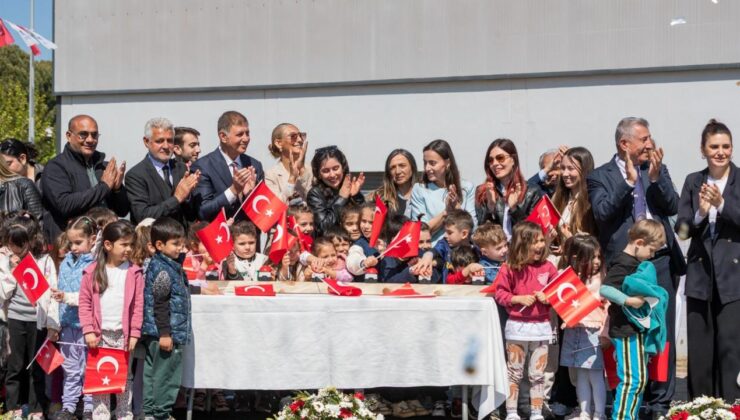 İzmir’de Çocuklar için Yeni Eğitim Kampüsü Temel Atıldı