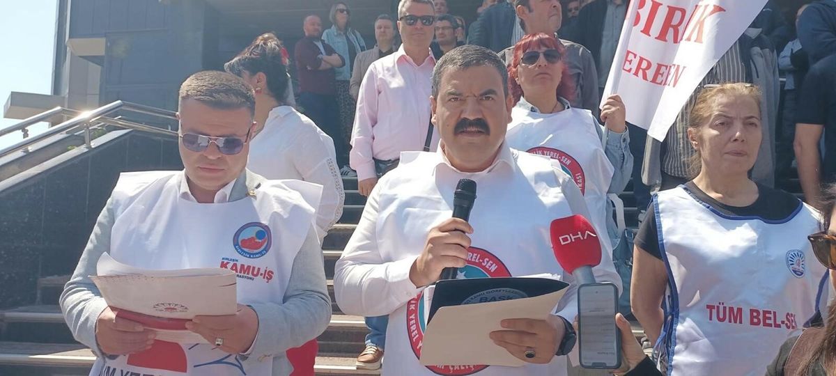 Buca’da Memurlar 6. Günde İş Bırakma Eylemi