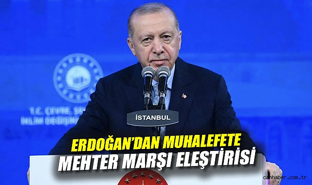 Erdoğan’dan CHP’ye Mehter Marşı Tepkisi!