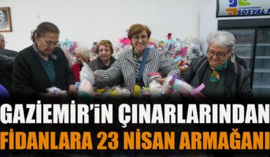 60’lık Çınarlardan Çocuklara Bayram Hediyesi