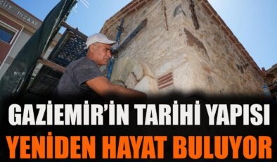Gaziemir’in Tarihi Çift Çeşme Yeniden Hayat Buluyor!