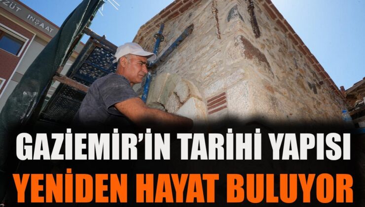 Gaziemir’in Tarihi Çift Çeşme Yeniden Hayat Buluyor!