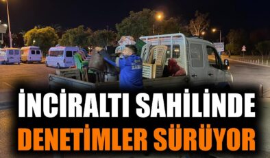 İzmir’de Seyyar Satıcılara Sert Denetim Yapıldı!
