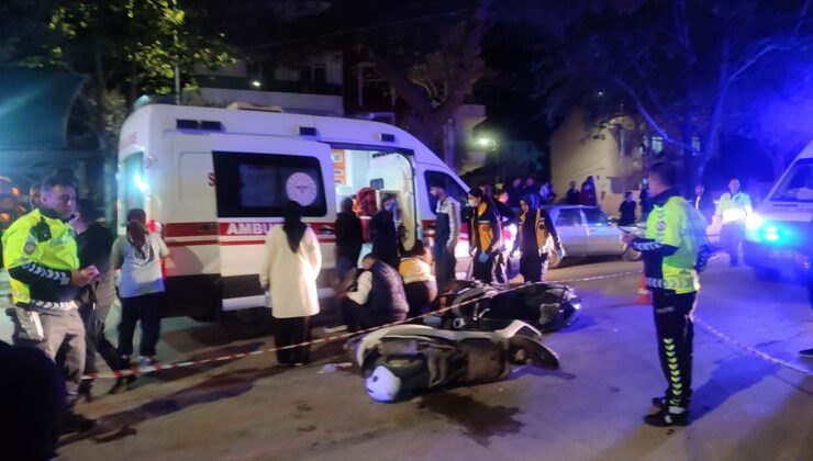 İzmir’de Motosiklet Kazasında 3 Yaralı!