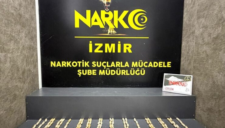 İzmir’de Uyuşturucu Kapsülleriyle Tutuklanan İki Zanlı