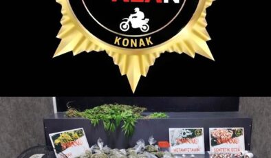 İzmir’de Uyuşturucu İmalathanesine Büyük Operasyon