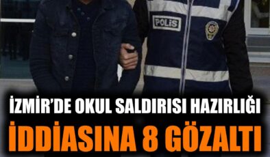 Torbalı’da Okulda Saldırı Hazırlığına Operasyon!