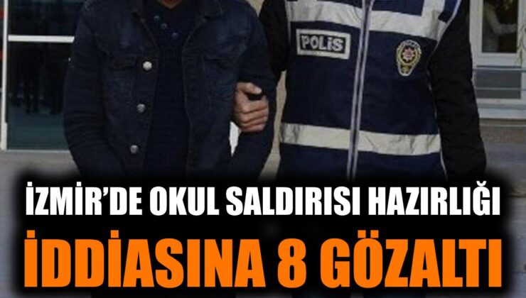 Torbalı’da Okulda Saldırı Hazırlığına Operasyon!