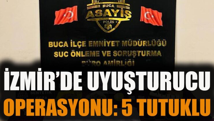 Uyuşturucu ve Silah Operasyonunda 5 Gözaltı!