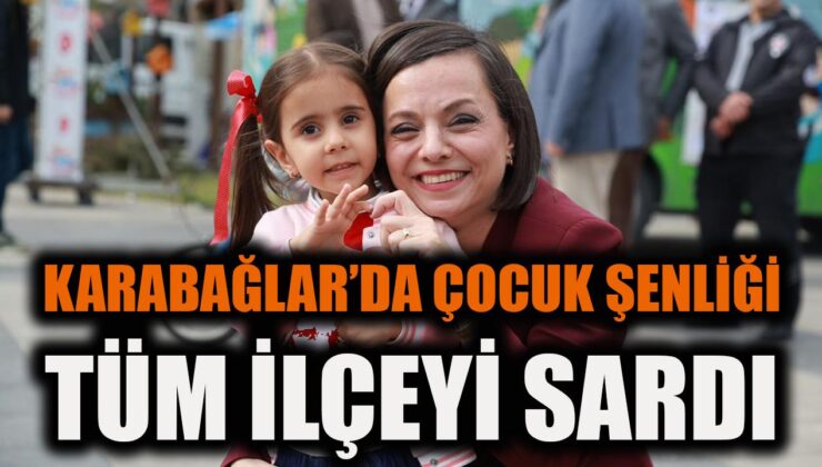 Karabağlar’da Çocuk Şenliği Coşkusu Yaşandı!